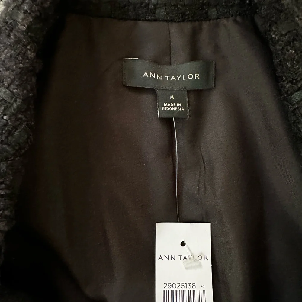 Ann Taylor Boucle Blazer Medium NWT - Picture 5 of 12